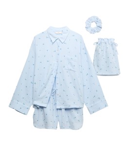 M&S PURE COTTON PYJAMA GIFT SET £36