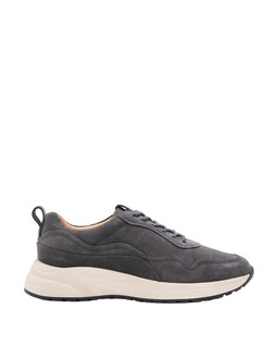 M&S Autograph Performance Suede Lace up Trainers, Charcoal, £70