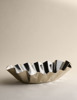 M&S Scallop Metal Serve Bowl £25