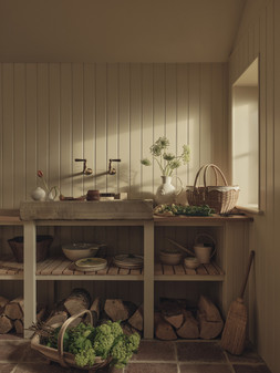 Set of 2 Bud Vases £12.50 / Ceramic Jug £25 / Picnic Basket £40 / Rattan Bowl £18 / Glazed Serving Bowl £15 / Salad Servers £6 / Set of 4 Side Plates £16 / Set of 4 Dinner Plates £18 / Set of 4 Cereal Bowls £16 / Set of 4 Nibble Bowls £7