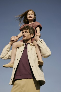 M&S Jacket £50, M&S T-Shirt £30, M&S Vest £8, M&S Trousers £18 (2)