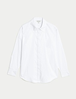 M&S Autograph Pure Cotton Collared Relaxed Shirt £49.50 (1)