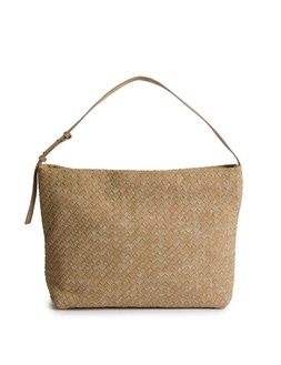 M&S Camel Woven Shoulder Bag £45
