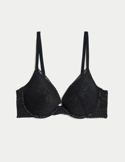 M&S Collection Flexifit Lace Wired Push-Up Bra A-E £22 (1)