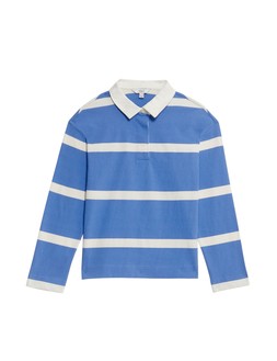 M&S Collection Pure Cotton Striped Rugby Top £29.50 (2)