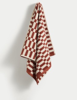 M&S Pure Cotton Geometric Bath Towel £12.50