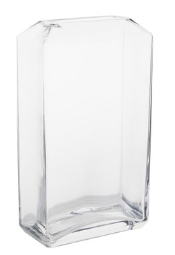 M&S X KELLY HOPPEN ANGULAR GLASS VASE £15